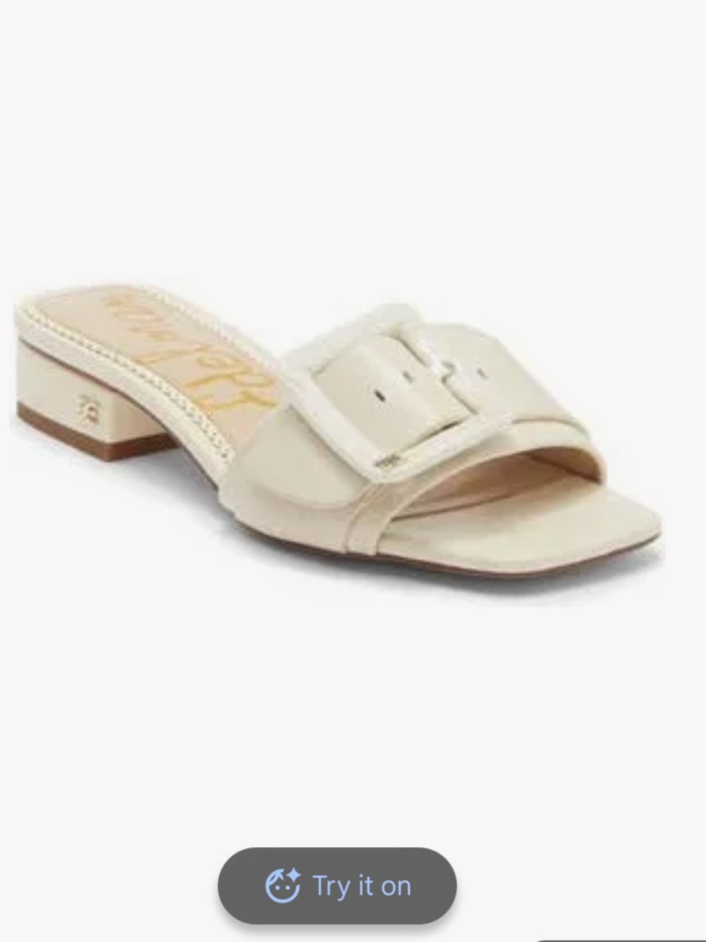 ‘Gently Worn - ‘Deacon’ Slide Sandal - Ivory
